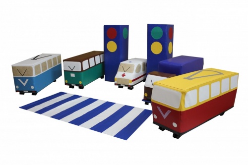 Детский игровой набор «Светофорчик на колесах»