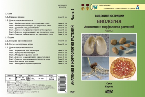 DVD Анатомия и морфология растений ч.1