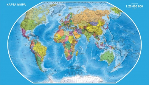 Стенд "Карта Мира"