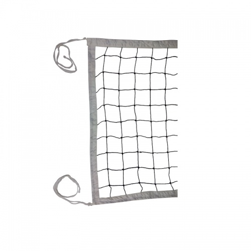 Сетка волейбольная Ø=2,8мм, белая, обшитая капроном с 4-х сторон