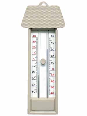 Термометр с фиксацией максимального и минимального значения