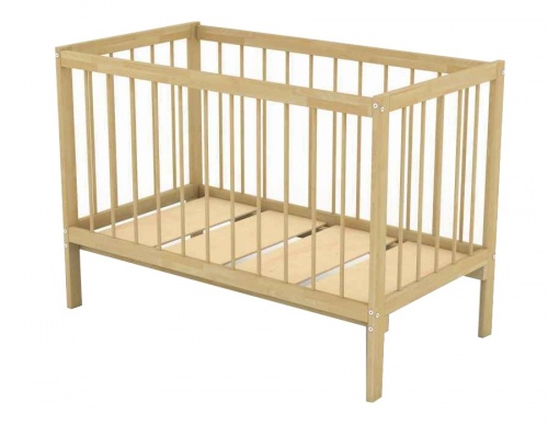 Кроватка для новорожденных "Березка" № 1.