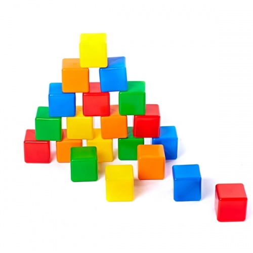Набор Строитель, 20 кубиков