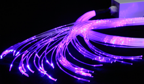 Пучок фибероптических волокон с источником света на Д/У управлении 100 волокон