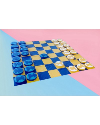 Детский игровой набор Шашки+ Шахматы (33 единицы)