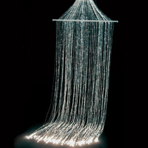 Каскад фибероптических волокон настенный «Звездный дождь» (200 волокон)