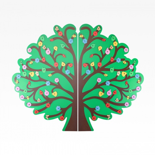 Тактильно - развивающая панель «Волшебное дерево»